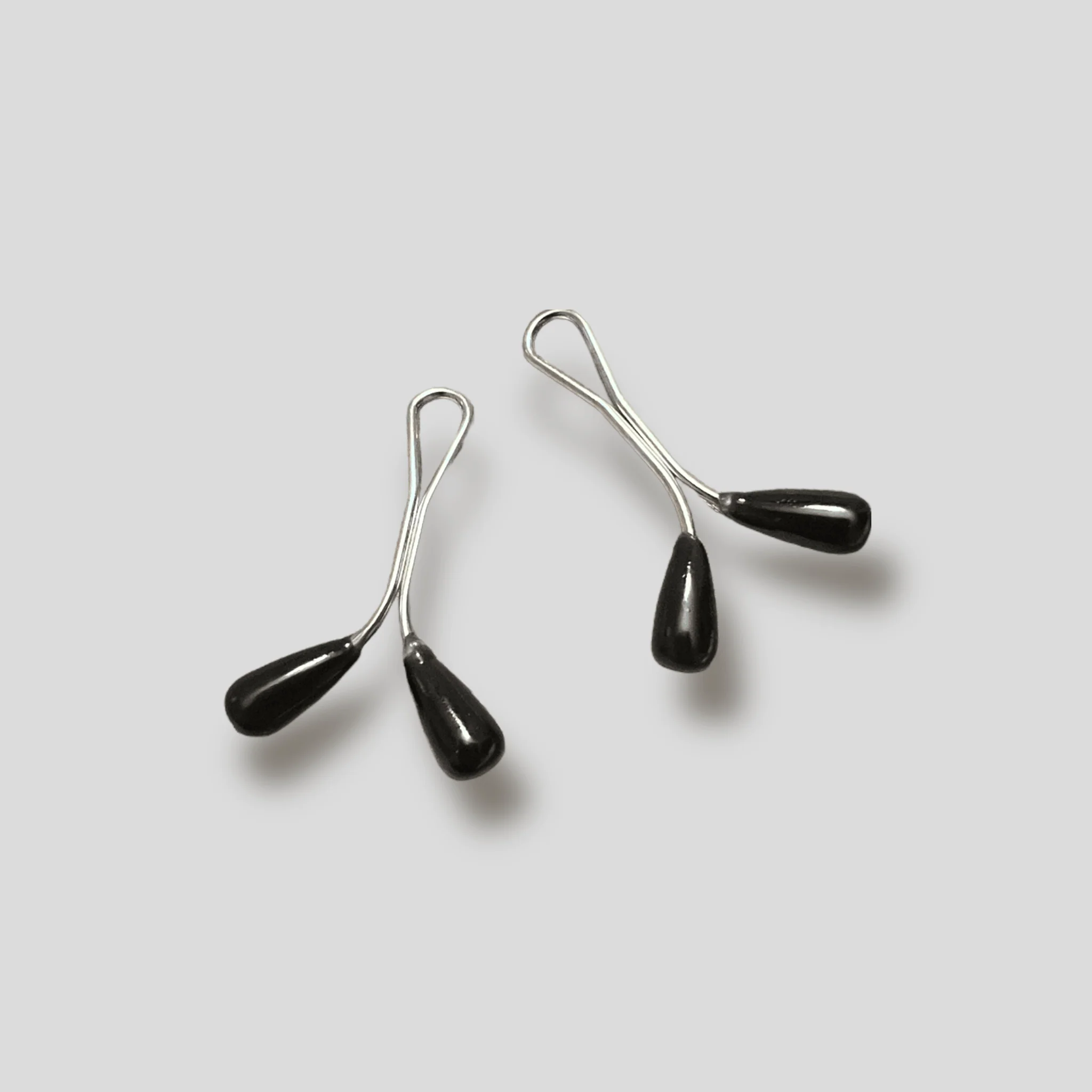 2 stk Hijab V-pins (Sort)