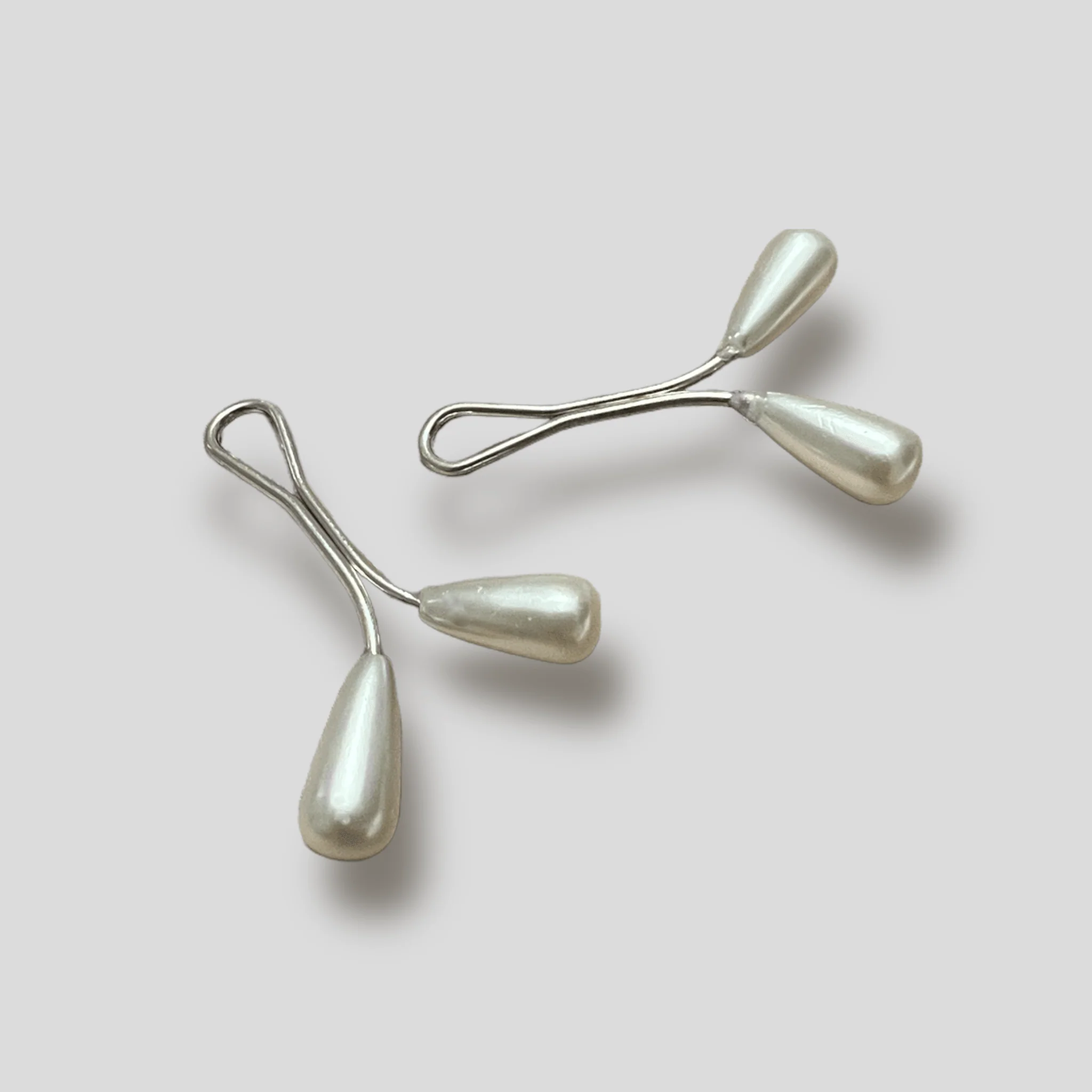 2 stk Hijab V-pins (Pearl)
