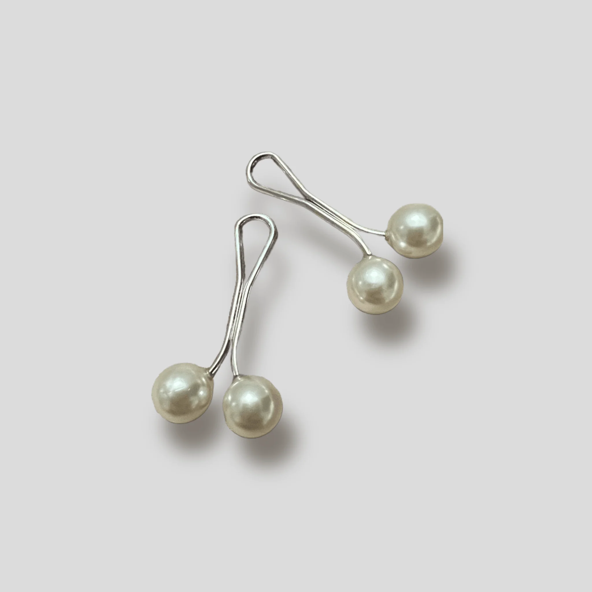 2 stk Hijab V-pins (Pearl)