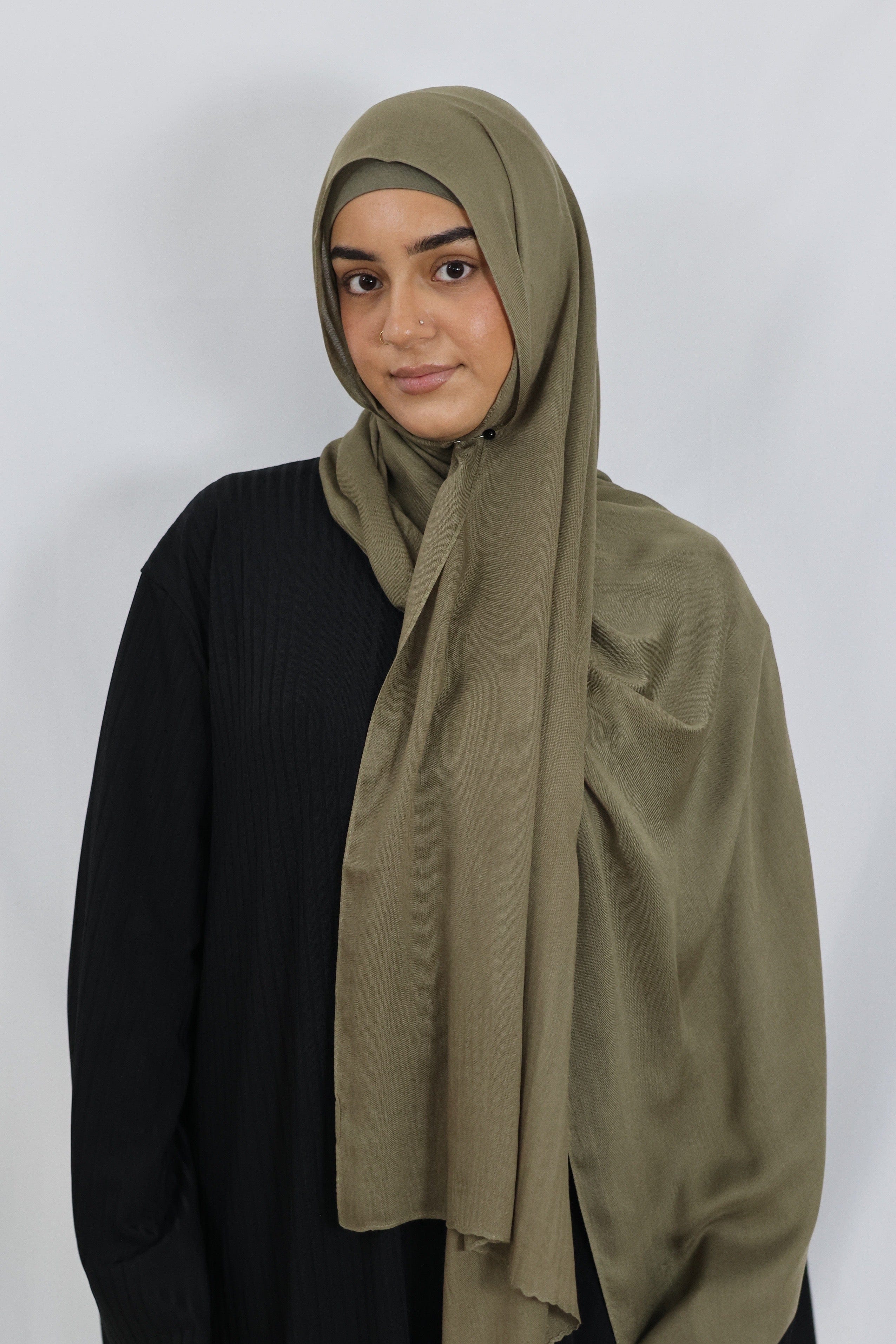 Matchende Luxe ECO Modal Sæt (Dusty Olive) - Image 8