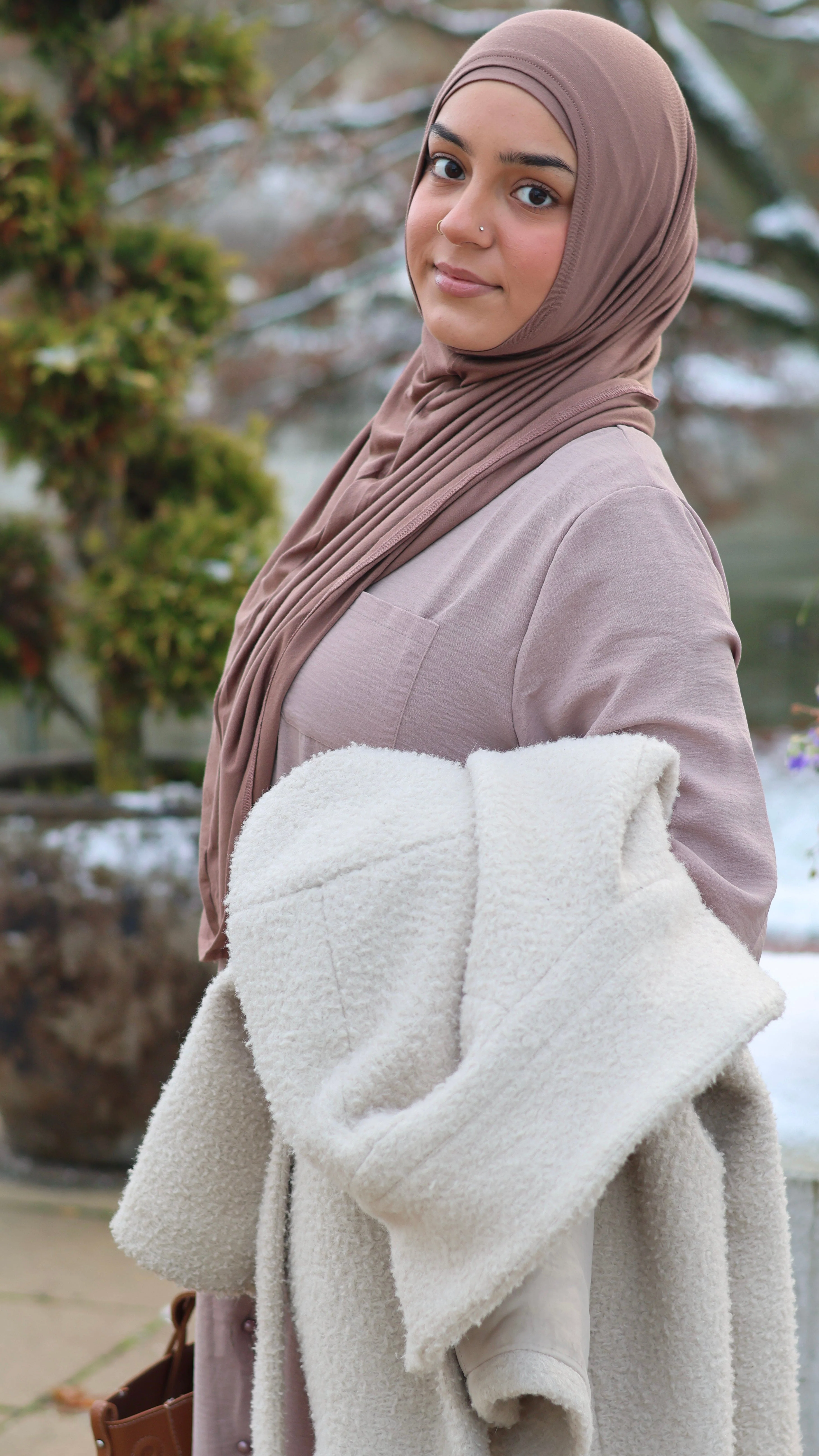 Premium Jersey Instant Khimar (Chai) - Image 6