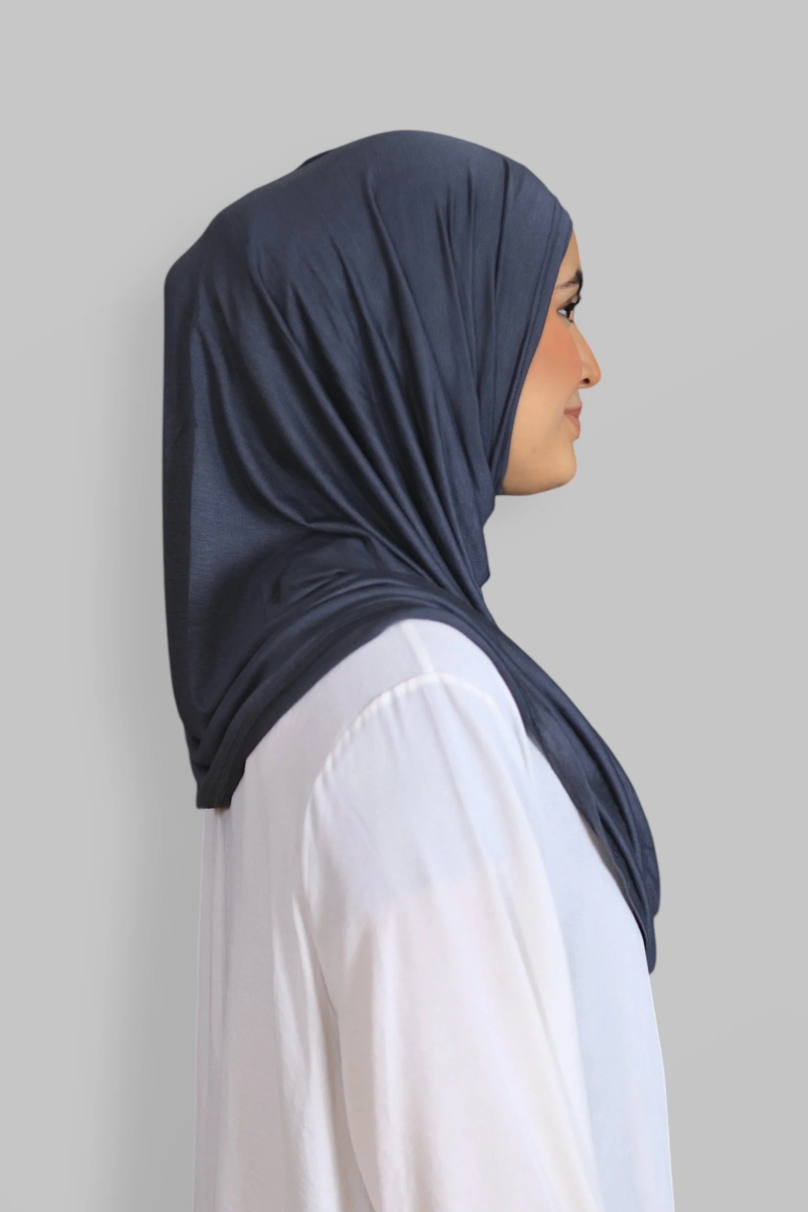 Premium Jersey Instant Khimar (Lava) - Image 2