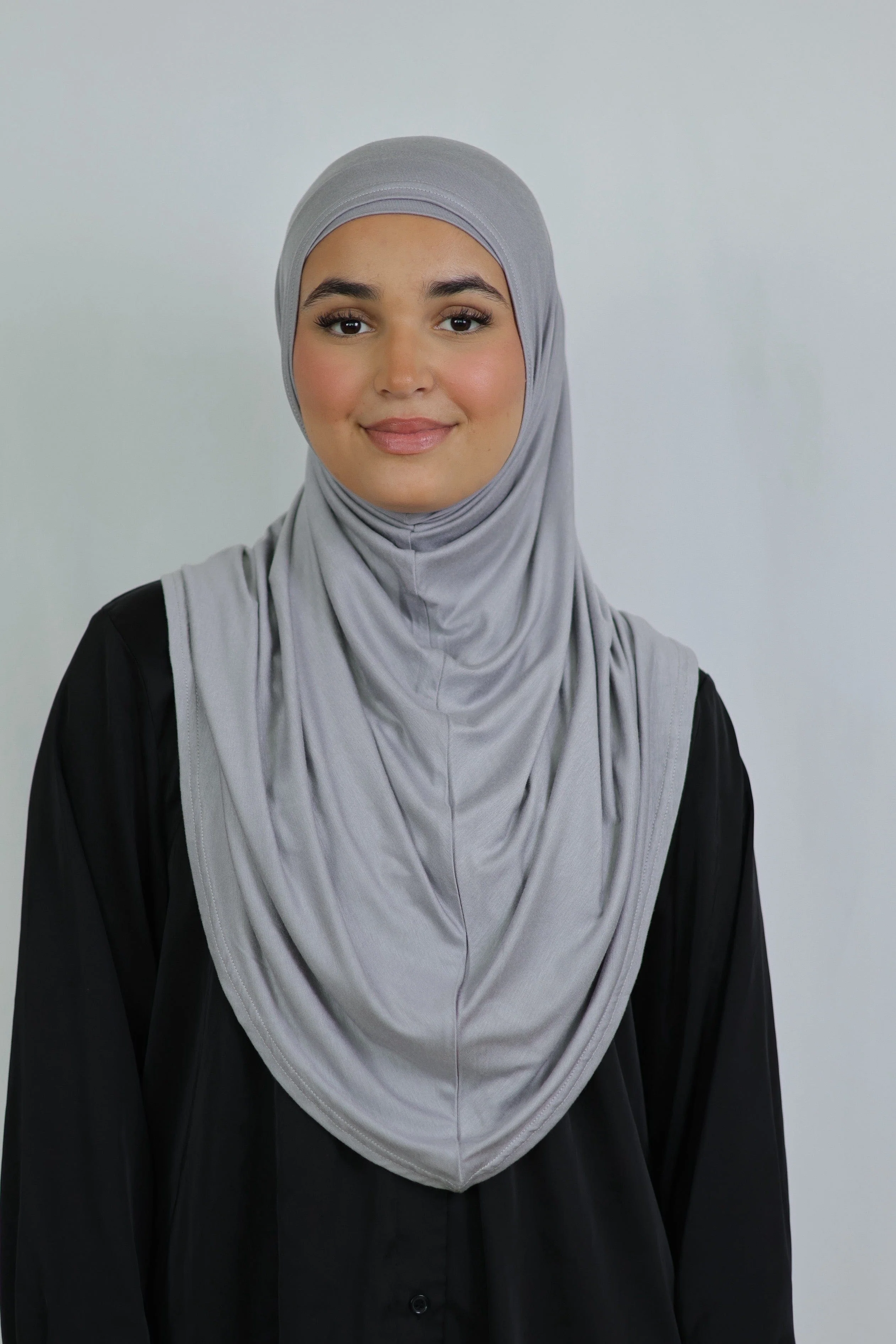 Premium Jersey Instant Khimar (Shadow) - Image 4