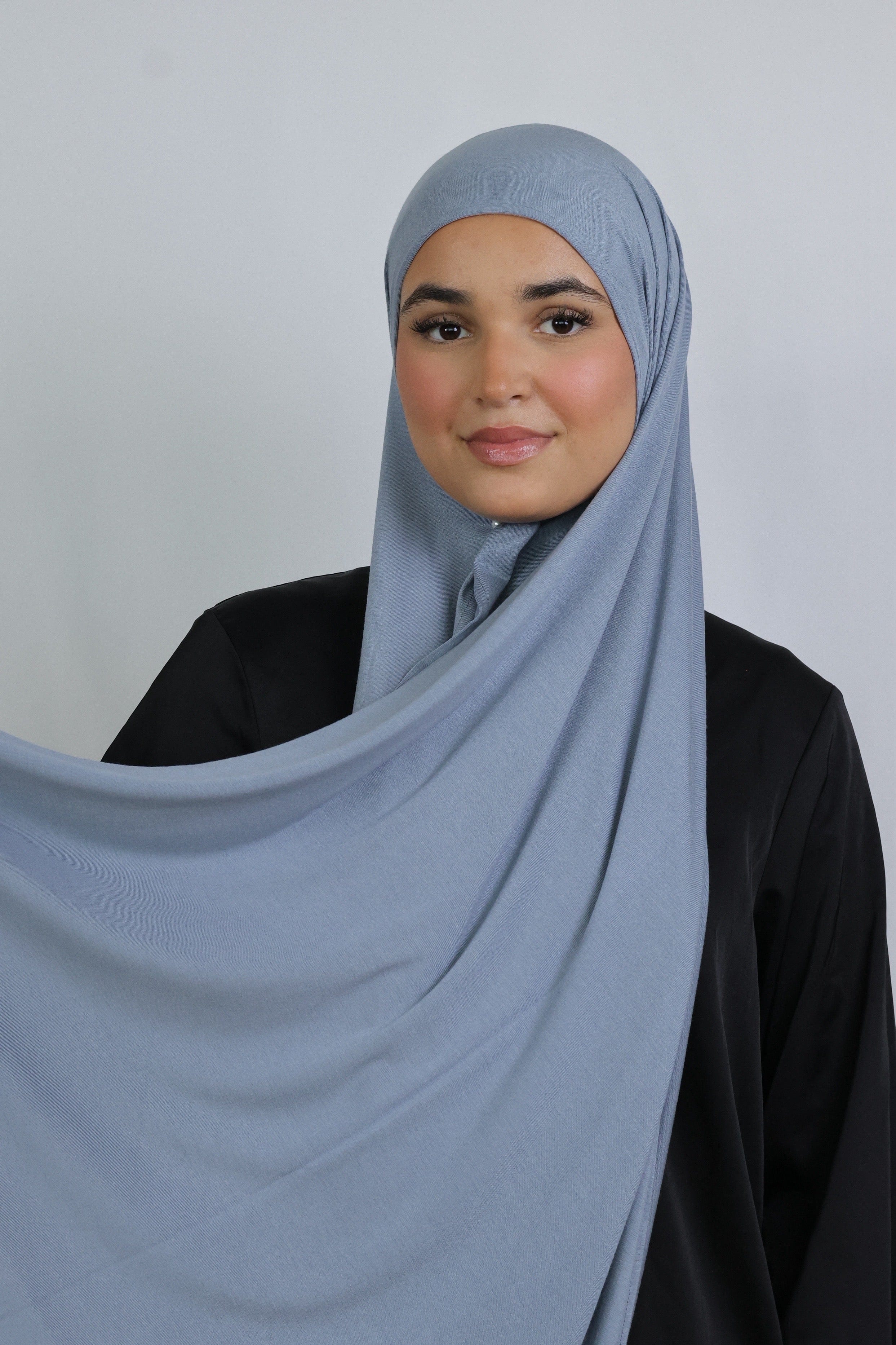 Premium Plain Jersey (Dusty Blue)