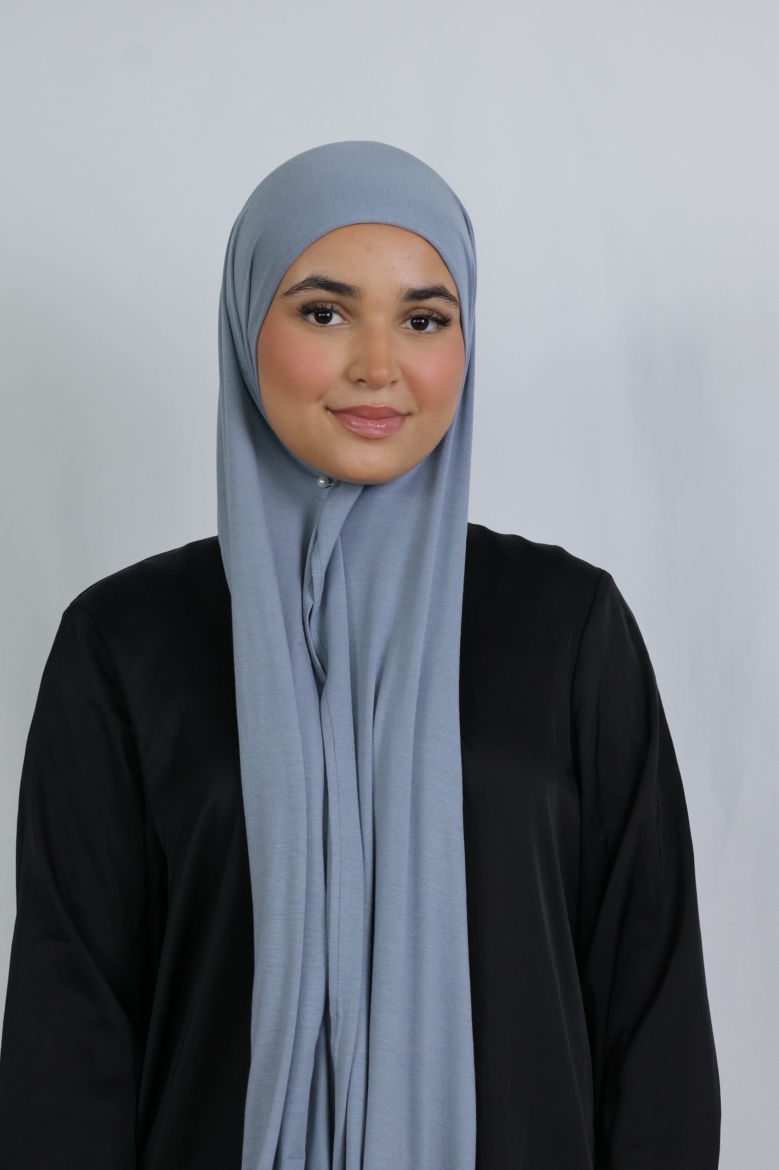 Premium Plain Jersey (Dusty Blue) - Image 5