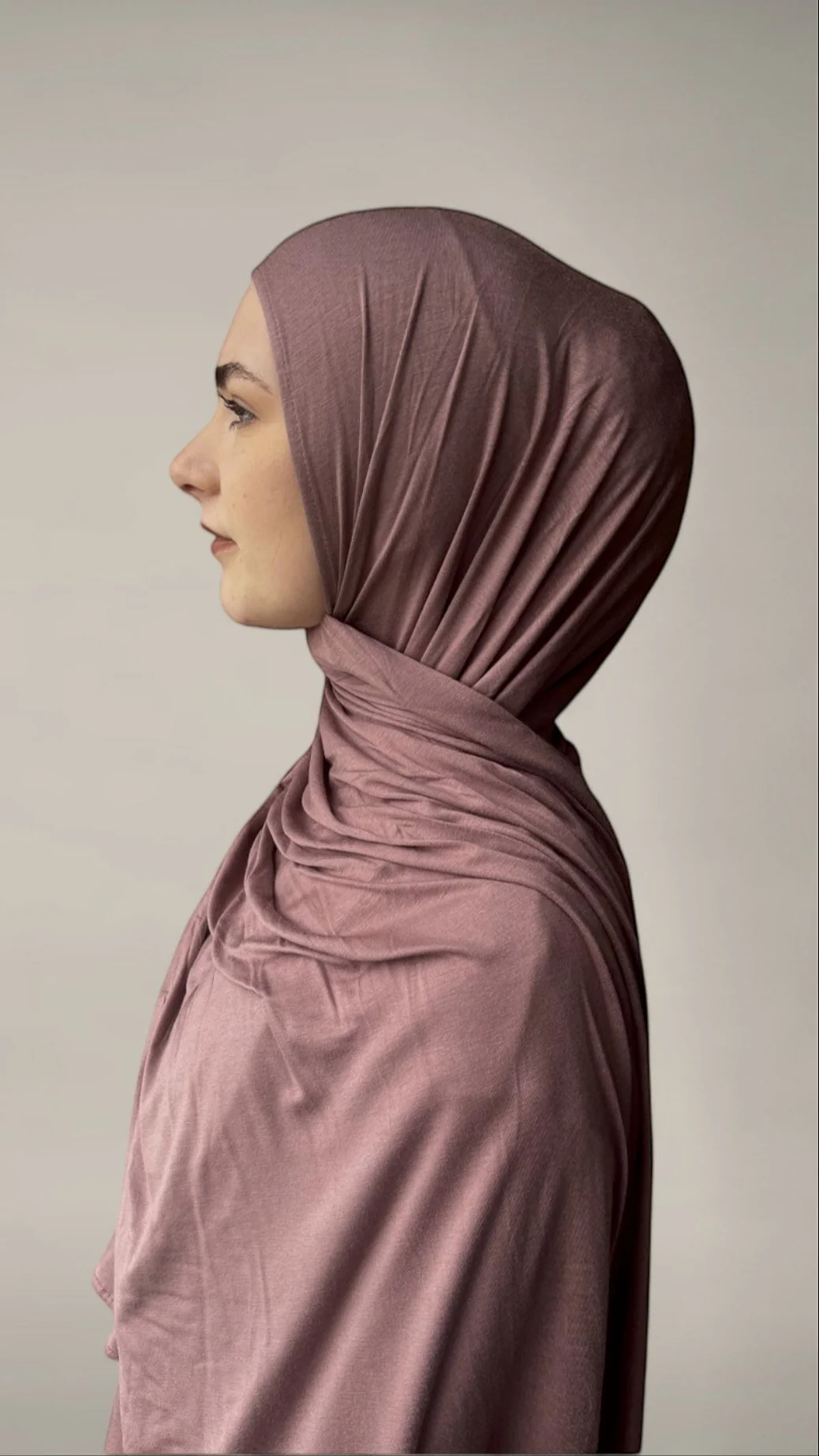 Premium Plain Jersey (Dusty Rosa) - Image 2