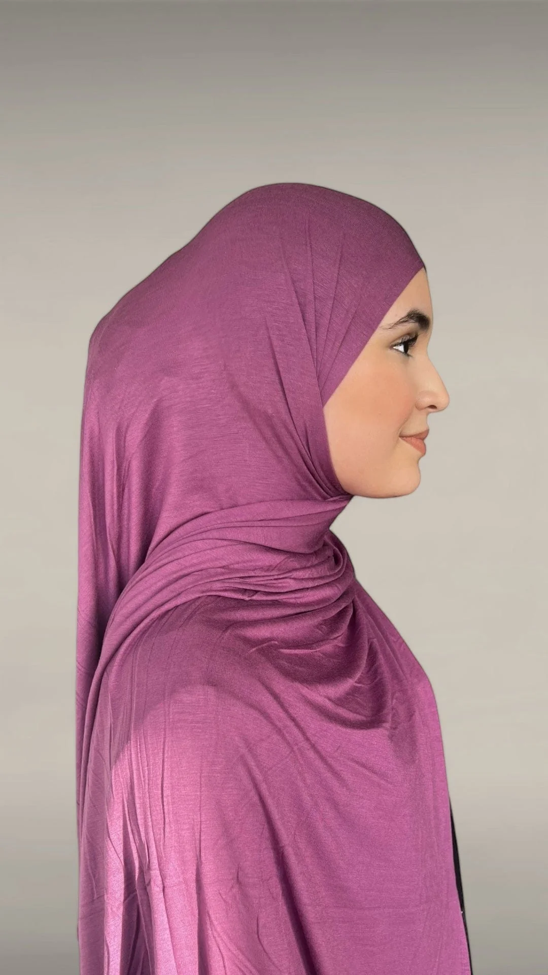 Premium Plain Jersey (Mauve) - Image 2